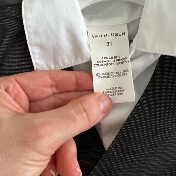 Toddler Easter Vest Suit Pant Set - Picture 5 of 6